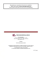 Preview for 62 page of Woodward MFR 12 Manual