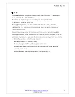 Preview for 5 page of WOOSIM PORTI-SP20 Operation Instructions Manual