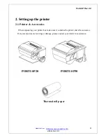 Preview for 9 page of WOOSIM PORTI-SP20 Operation Instructions Manual