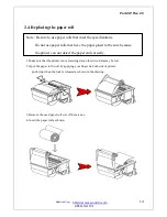 Preview for 13 page of WOOSIM PORTI-SP20 Operation Instructions Manual