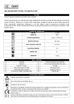 Preview for 16 page of Worcraft PROFESSIONAL CLBV-S40Li Instruction Manual