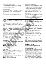 Preview for 62 page of Worcraft CS2600 Instruction Manual