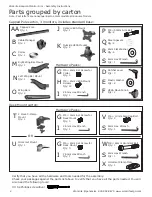 Preview for 2 page of Workrite Ergonomics Sequoia SQ-303 Assembly Instructions Manual