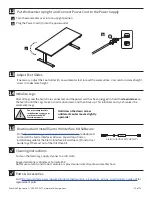 Preview for 11 page of Workrite SEHX54-72* Assembly And Installation Instructions Manual