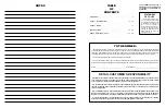 Preview for 2 page of Worksaver PALLET FORK PF-448 Owner'S/Operator'S Manual