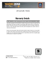 Preview for 28 page of WORKZONE TITANIUM CDLID20 Instruction Manual