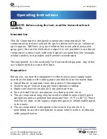 Preview for 12 page of WORKZONE TITANIUM PAP110 User Manual