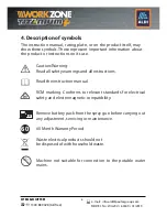 Preview for 6 page of Workzone Titanium WG20V Instruction Manual