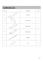 Preview for 2 page of World Market ASHLYN 516570 Assembly Instructions Manual