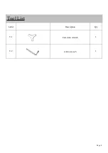 Preview for 4 page of World Market ASHLYN 516570 Assembly Instructions Manual