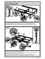 Preview for 7 page of World Market Chase Platform Storage Bed Assembly Instructions Manual