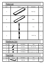 Preview for 2 page of World Market Everett 546571 Assembly Instructions Manual