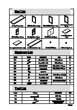 Preview for 2 page of World Market Langley 507104 Assembly Instructions Manual