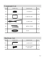 Preview for 2 page of World Market Leo 613465 Assembly Instructions