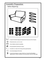 Preview for 3 page of World Market LILIANA LOVESEAT 541138 Assembly Instructions Manual