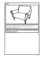 Preview for 5 page of World Market LILIANA LOVESEAT 541138 Assembly Instructions Manual