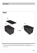 Preview for 4 page of World Market NAPOLI 608718 Assembly Instructions