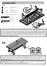 Preview for 6 page of World Market Netanya 597165 Assembly Instructions Manual