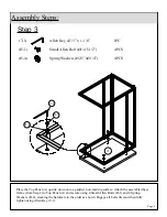 Preview for 6 page of World Market RYDER 574837 Assembly Instructions Manual