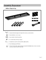 Preview for 3 page of World Market Tobias 608269 Assembly Instructions