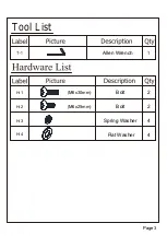 Preview for 3 page of World Market VIVIAN CHAIR 556233 Assembly Instructions Manual