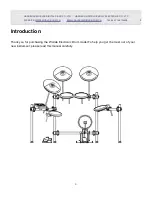 Preview for 3 page of Worlde Digital Piano D-M70 User Manual