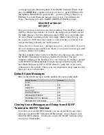 Preview for 61 page of Worth Data 802 RF User Manual