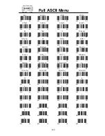 Preview for 110 page of Worth Data 802 RF User Manual