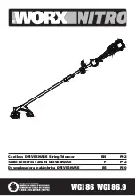 Preview for 1 page of Worx Nitro DRIVESHARE WG186 Manual