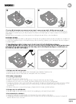 Preview for 101 page of Worx 2007008000702 Owner'S Manual