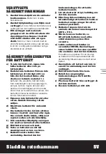 Preview for 105 page of Worx H3 WX382 Original Instructions Manual