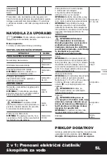 Preview for 119 page of Worx HydroShot WG625E Original Instructions Manual