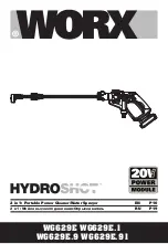 Worx Hydroshot WG629E Original Instructions Manual preview