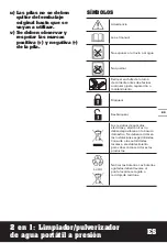 Preview for 49 page of Worx HydroShot WG630E Manual