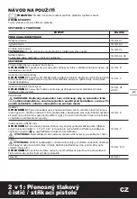 Preview for 97 page of Worx HydroShot WG630E Manual