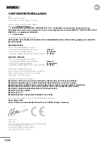 Preview for 109 page of Worx Landroid L 1000 Owner'S Manual