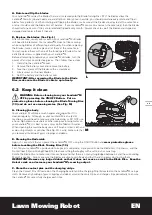 Preview for 13 page of Worx LANDROID M WG754E Original Instructions Manual