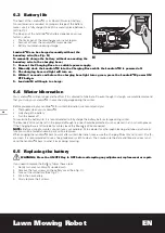 Preview for 14 page of Worx LANDROID M WG754E Original Instructions Manual