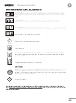 Preview for 43 page of Worx Landroid WR147 Owner'S Manual