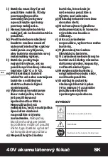 Preview for 142 page of Worx LEAFJET 4101821 Original Instructions Manual