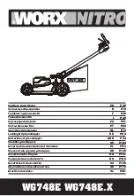 Preview for 1 page of Worx Nitro WG748E Original Instruction