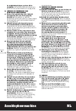 Preview for 46 page of Worx PowerShare WX371.5 Original Instructions Manual