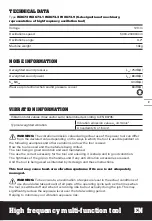 Preview for 7 page of Worx Sonicrafter WX673 Original Instructions Manual