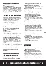 Preview for 17 page of Worx WG117E Original Instructions Manual