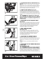 Preview for 10 page of Worx WG160E.5 Safety And Operating Manual