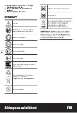 Preview for 20 page of Worx WG259E Original Instructions Manual