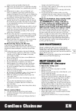 Preview for 19 page of Worx WG384E Original Instructions Manual