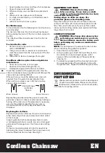 Preview for 20 page of Worx WG384E Original Instructions Manual