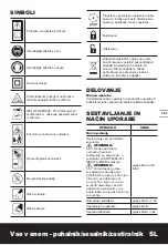 Preview for 101 page of Worx WG505E Original Instructions Manual