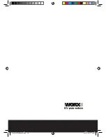 Preview for 16 page of Worx WG701E Instruction Manual